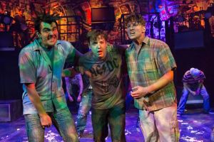 From left, Matthew Lee, Spencer Curnett and Lincoln Slentz star as three best friends in 