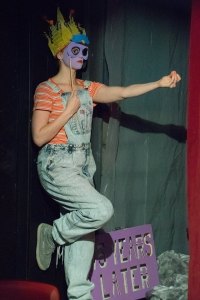 Bart Simpson of the 22nd century (portrayed by Ryan O'Shea) in 